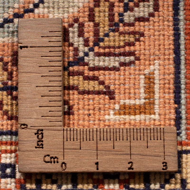 Tapis de couloir Tapis en soie - Soie du Cachemire - 287 x 80 cm - beige foncé