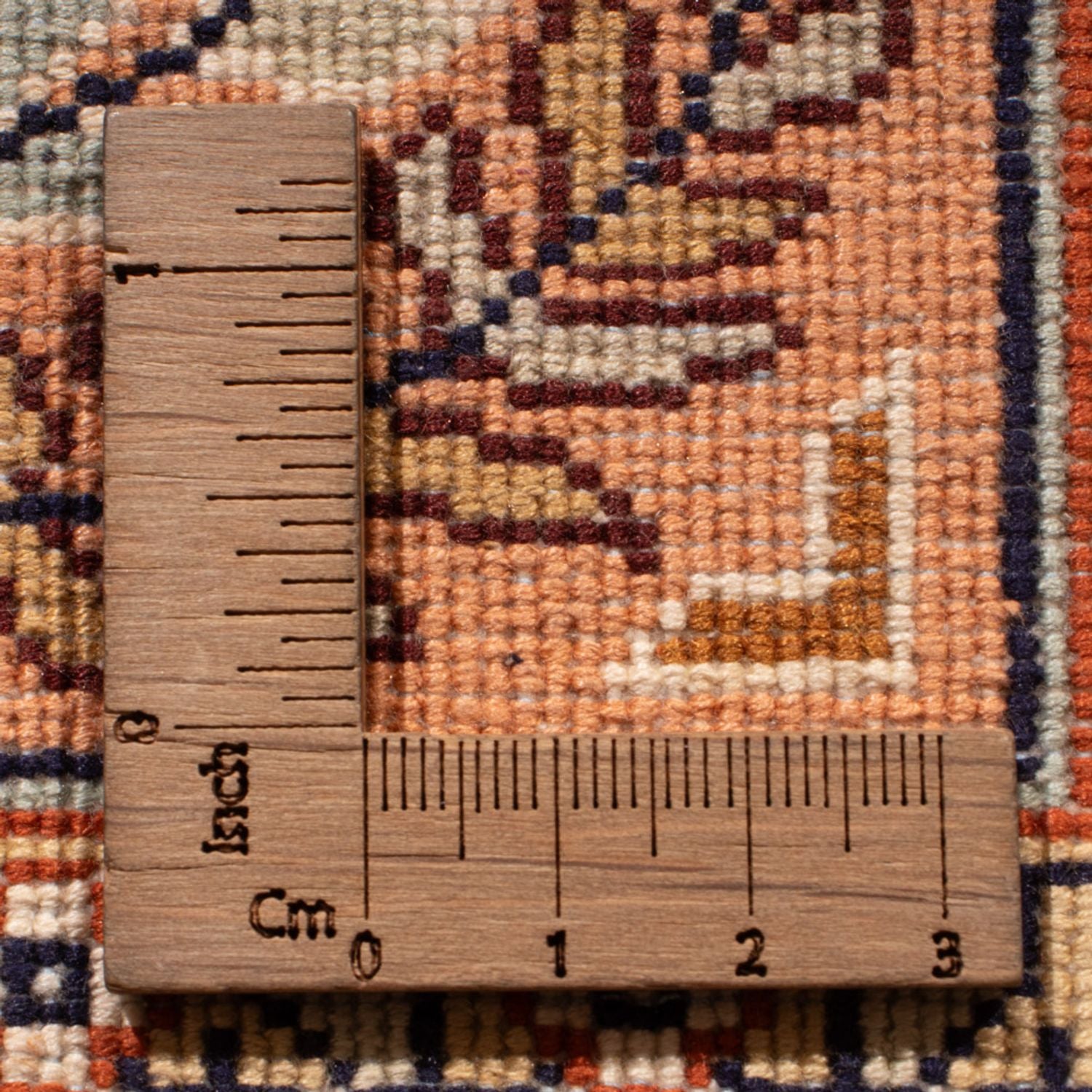 Tapis de couloir Tapis en soie - Soie du Cachemire - 287 x 80 cm - beige foncé