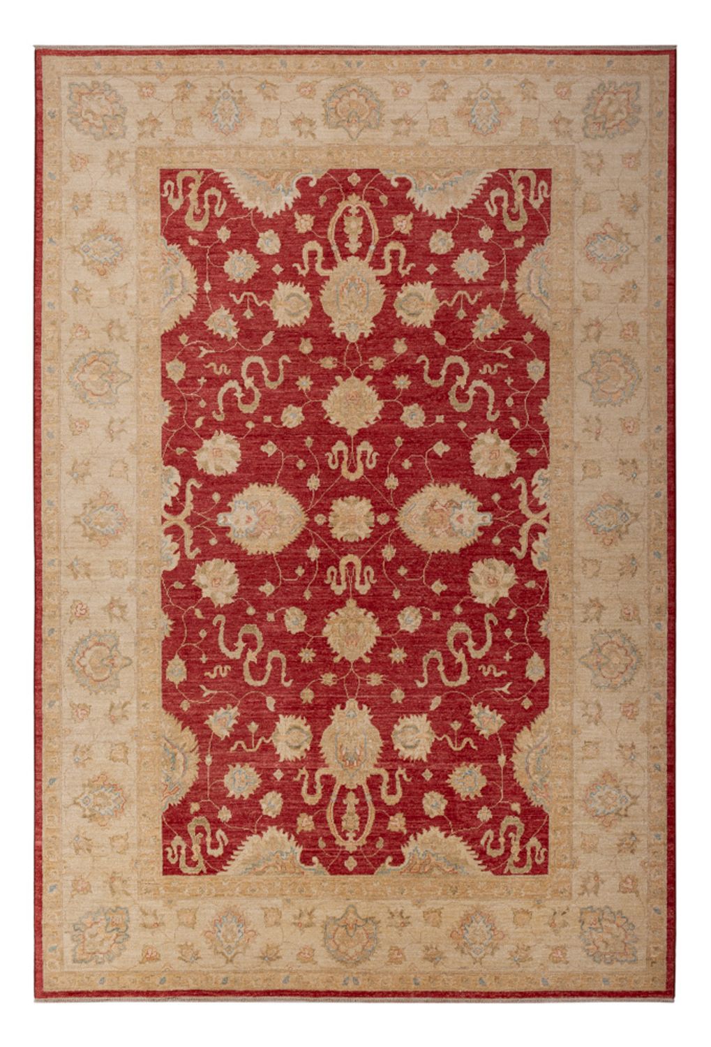 Tapis Ziegler - 297 x 203 cm - rouge