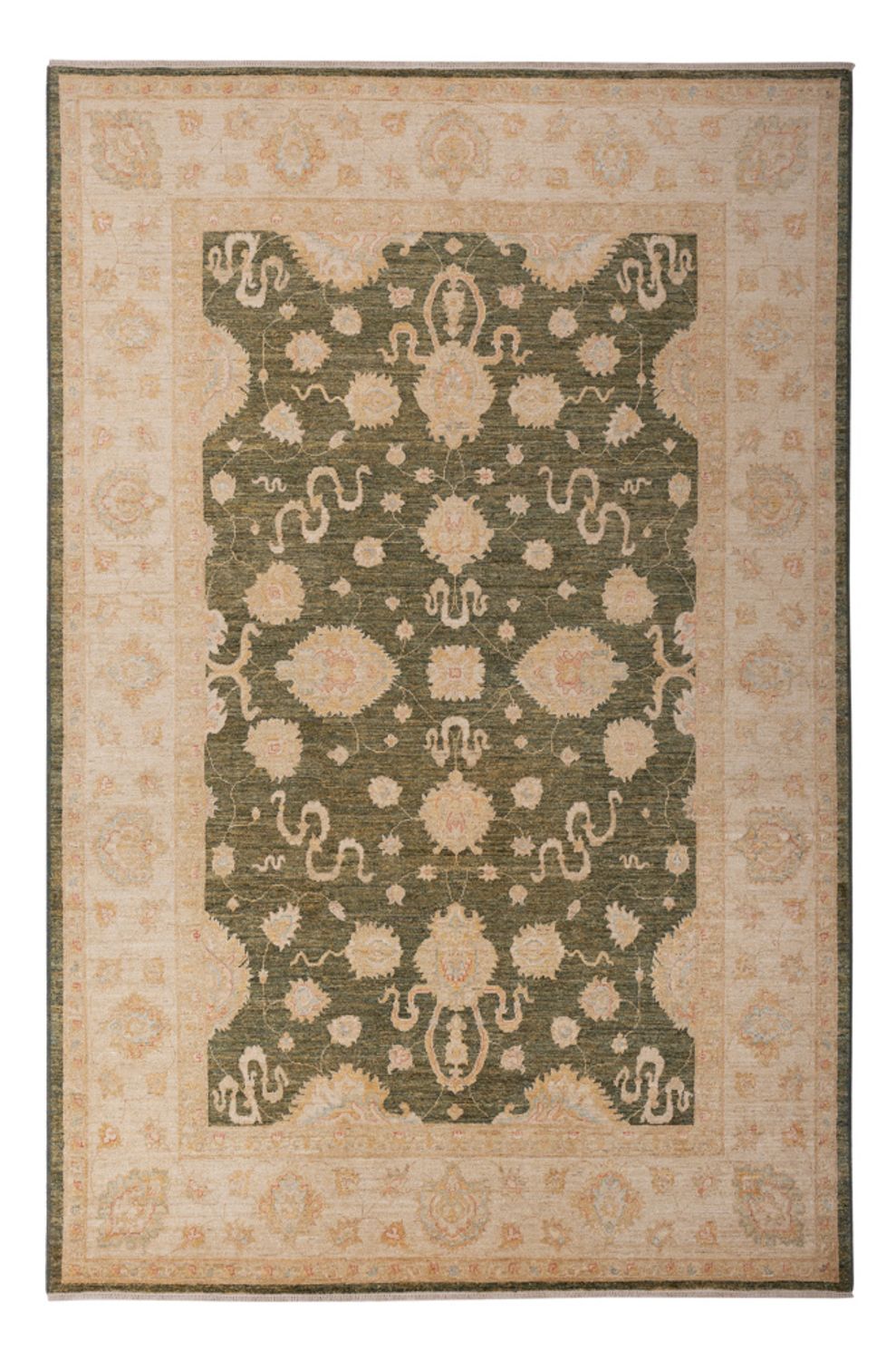 Tapis Ziegler - 304 x 200 cm - vert