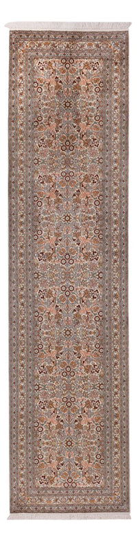 Tapis en soie du Cachemire Tapis 338x79cm - Tapis oriental – product image