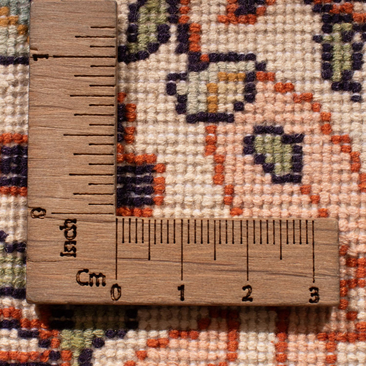 Tapis de couloir Tapis en soie - Soie du Cachemire - 338 x 79 cm - beige foncé