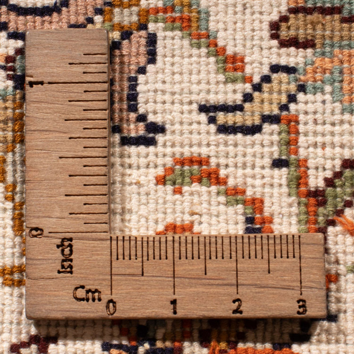 Tapis de couloir Tapis en soie - Soie du Cachemire - 290 x 81 cm - beige clair