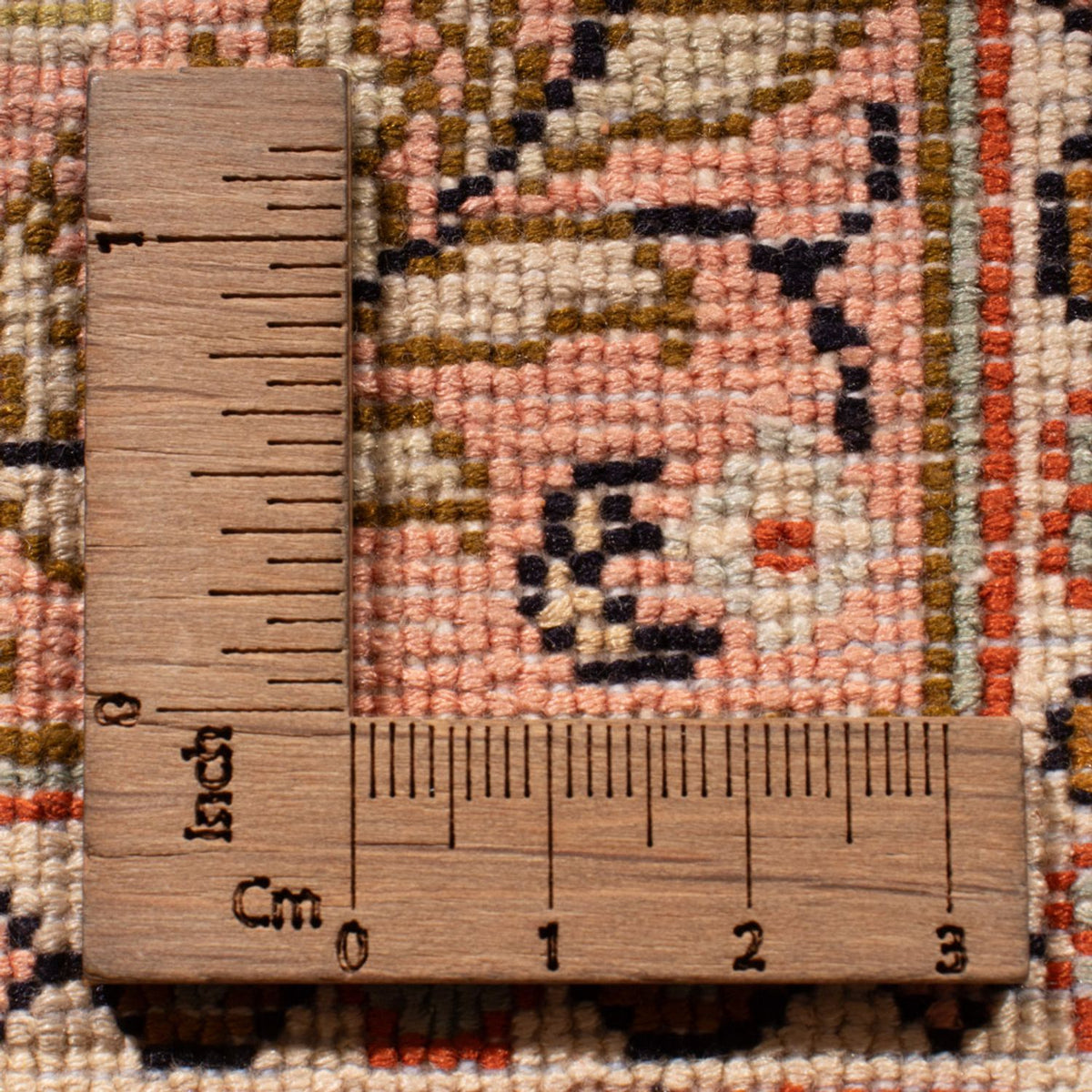 Tapis de couloir Tapis en soie - Soie du Cachemire - 282 x 79 cm - beige foncé