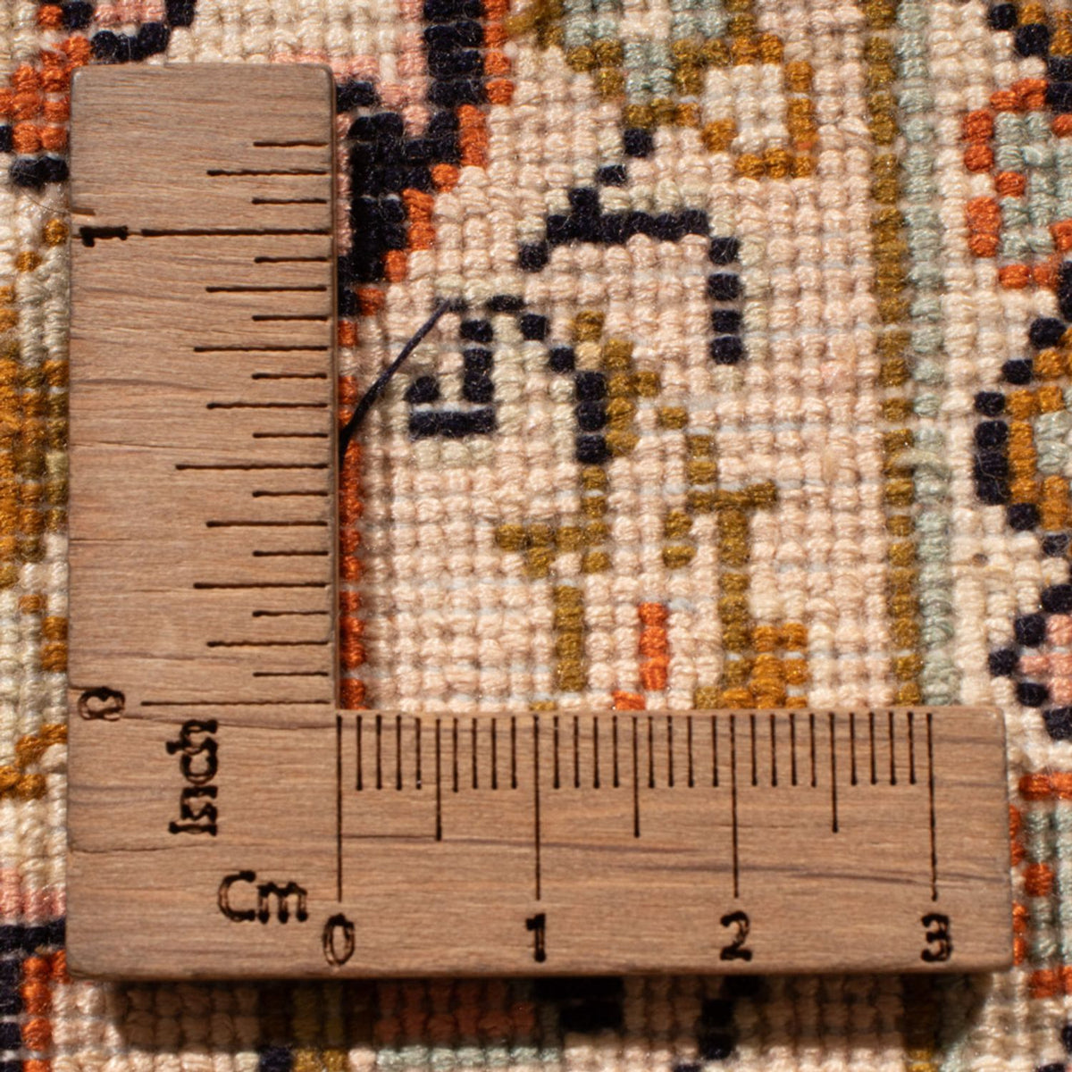 Tapis de couloir Tapis en soie - Soie du Cachemire - 310 x 81 cm - beige foncé