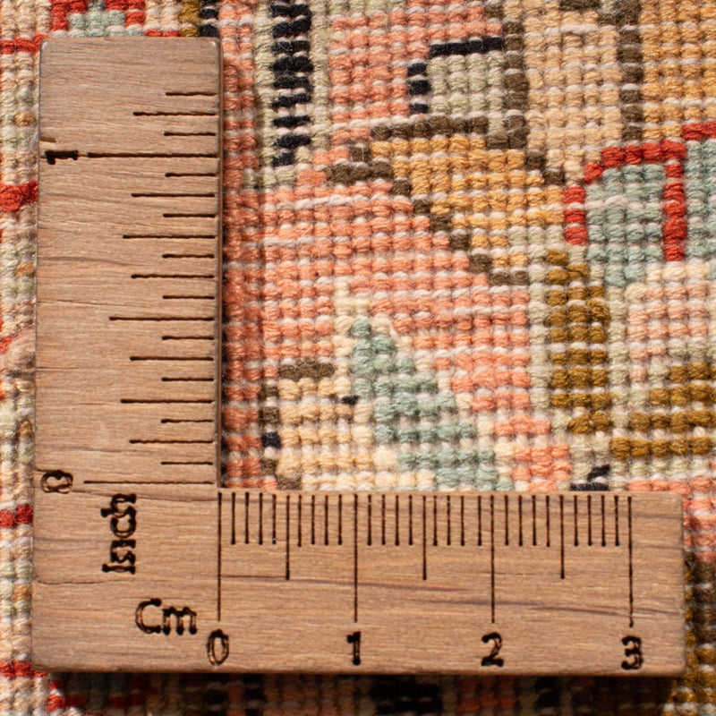 Tapis de couloir Tapis en soie - Soie du Cachemire - 287 x 79 cm - beige foncé