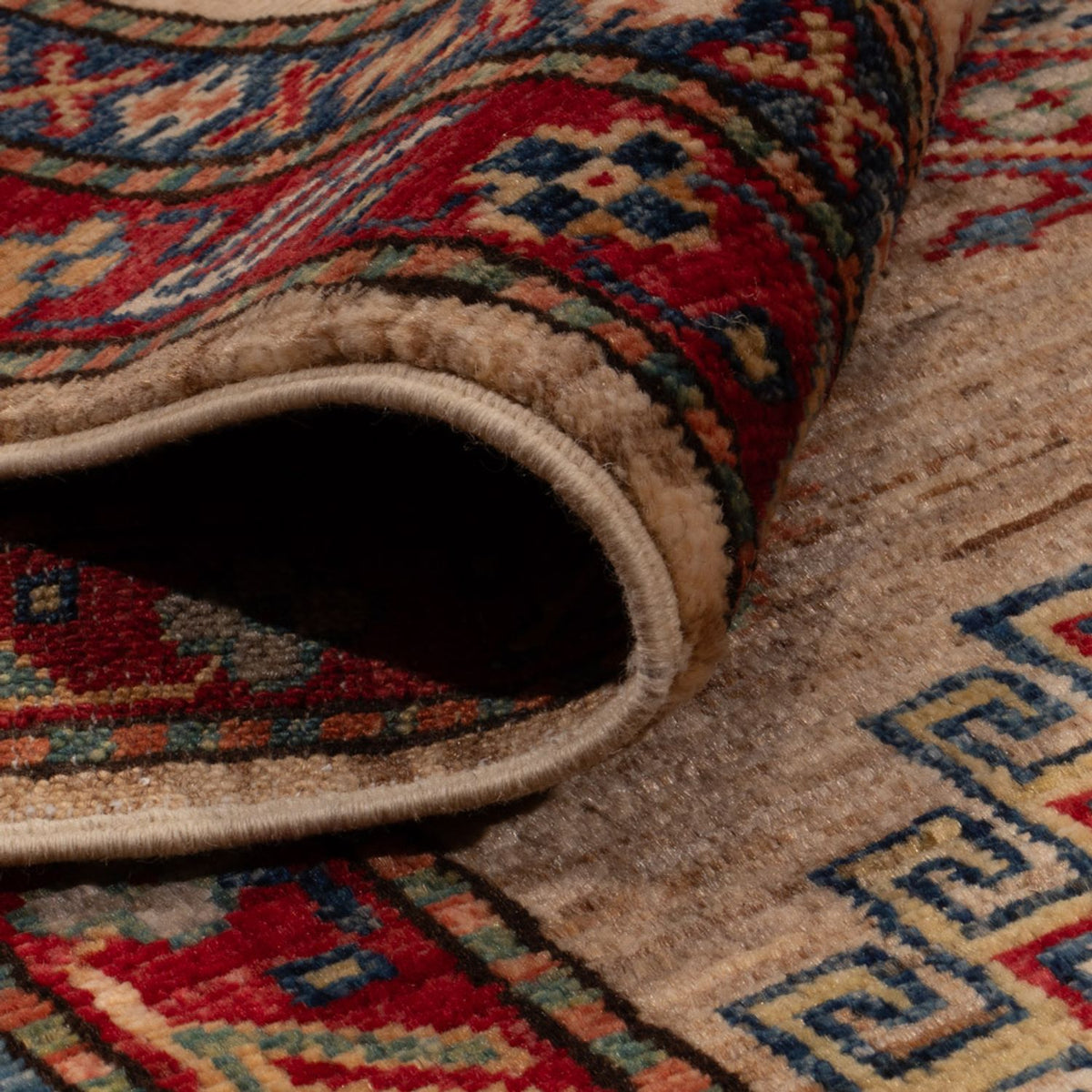 Tapis Ziegler - Kazak - 295 x 204 cm - beige foncé