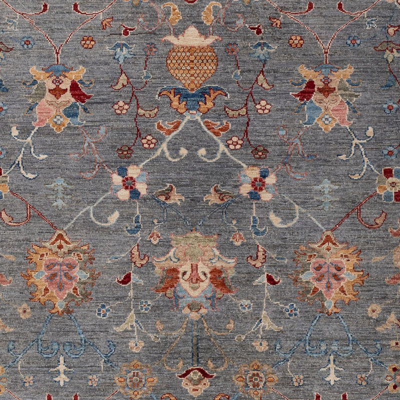 Tapis Ziegler - Ariana - 293 x 208 cm - bleu foncé