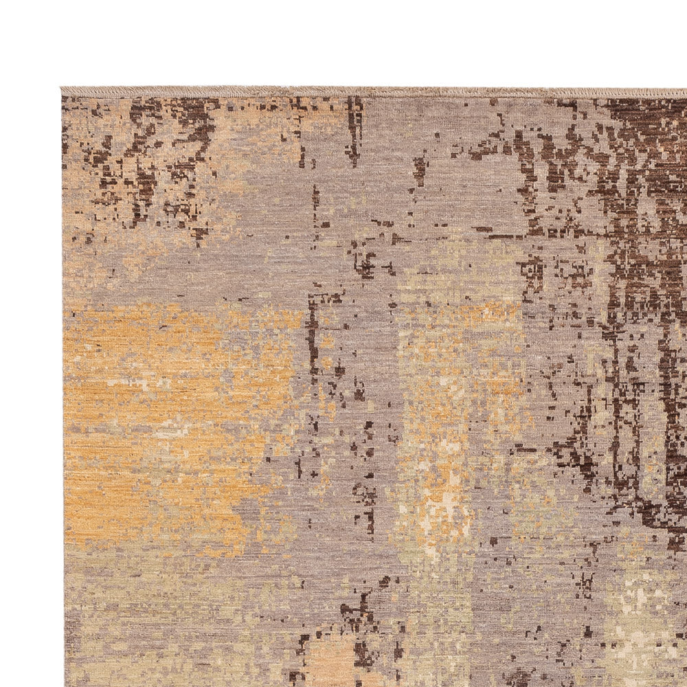 Tapis design - 300 x 209 cm - argent