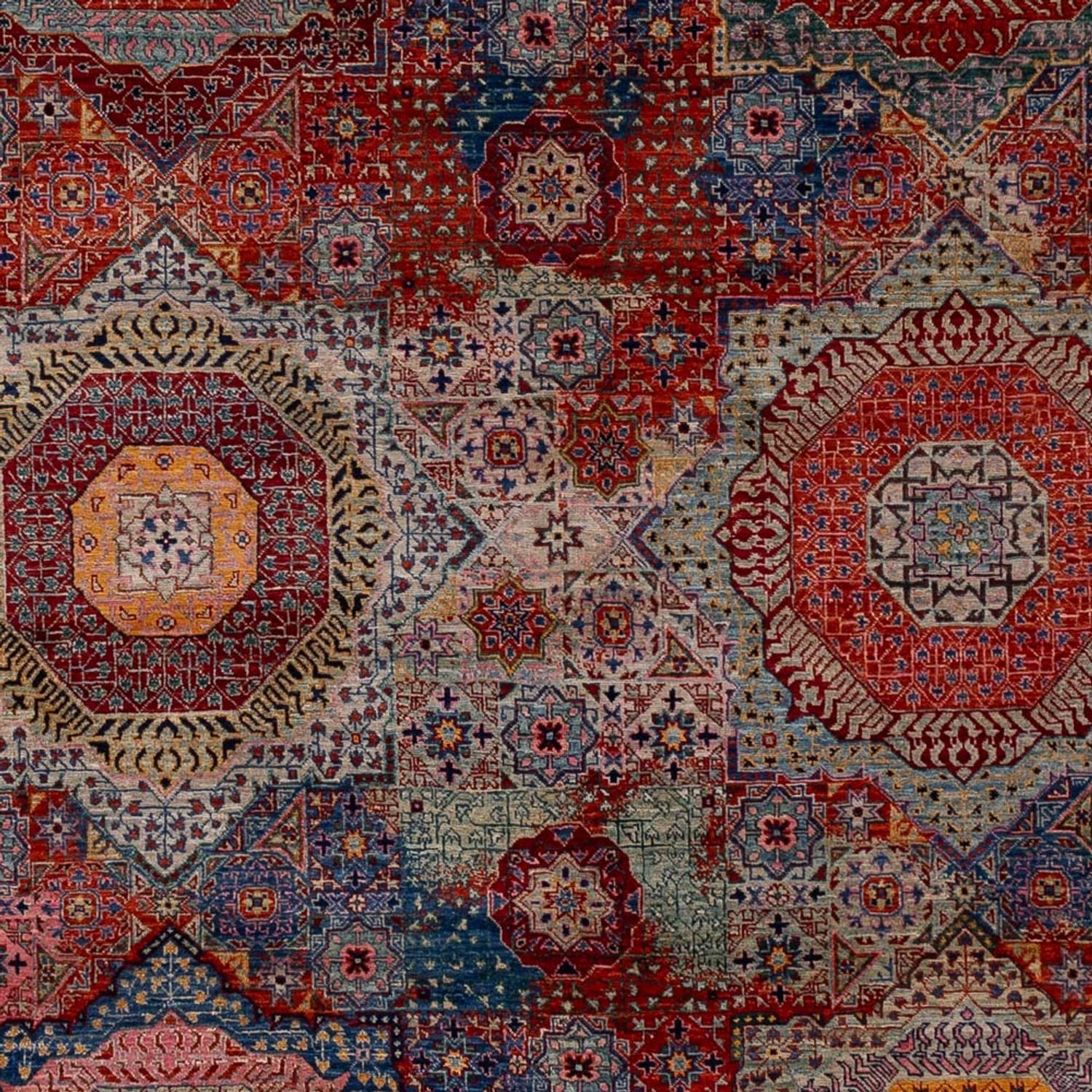 Tapis design - 292 x 249 cm - multicolore
