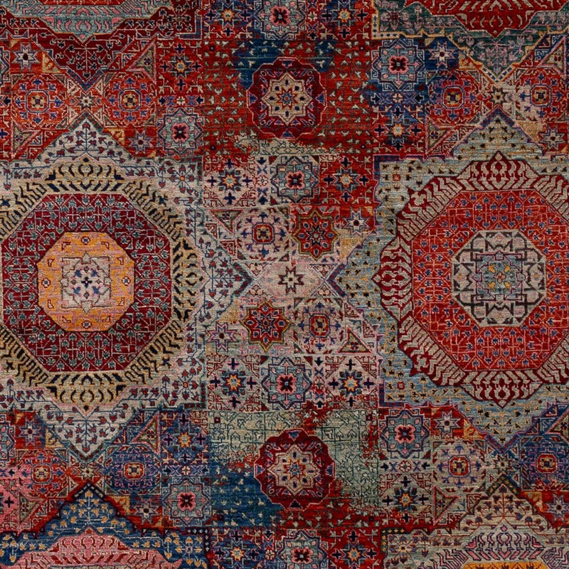 Tapis design - 292 x 249 cm - multicolore