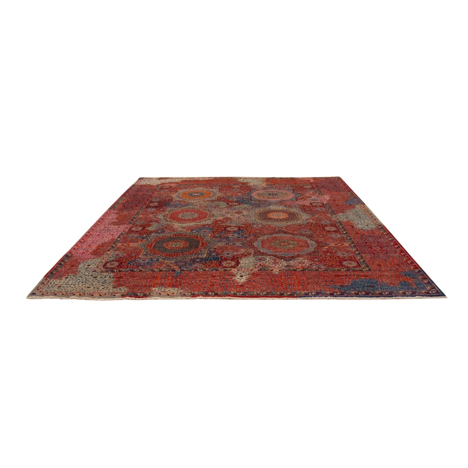 Tapis design - 292 x 249 cm - multicolore