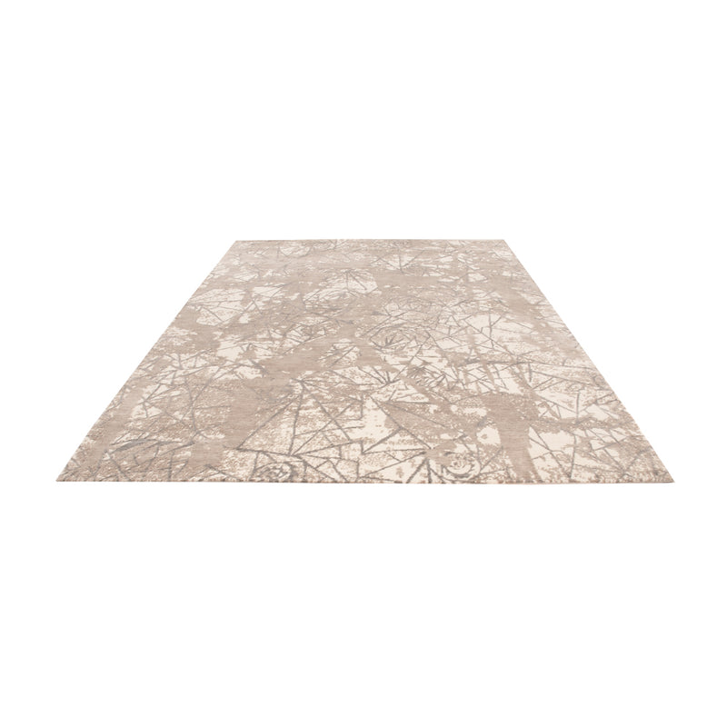 Tapis design - 304 x 204 cm - argent