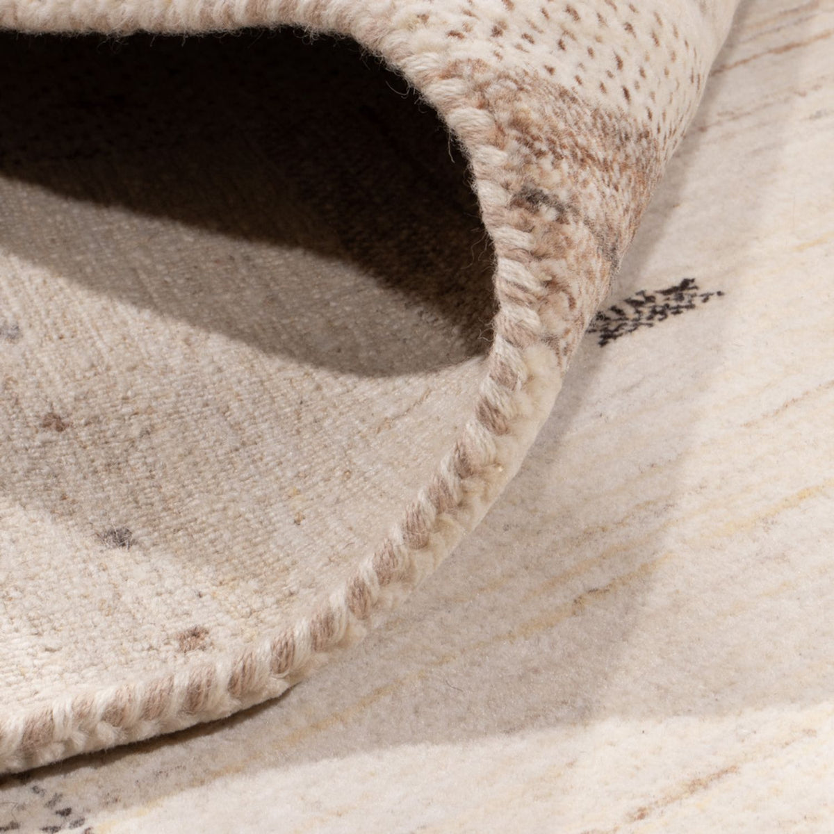 Tapis Gabbeh - Loribaft Indus - 300 x 206 cm - crème