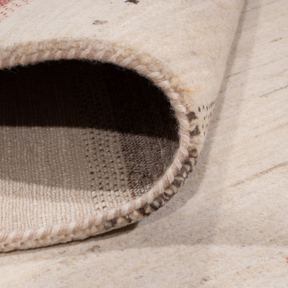 Tapis Gabbeh - Loribaft Indus - 306 x 202 cm - crème