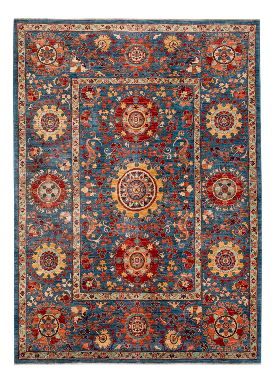Tapis Ziegler - Ariana - 307 x 222 cm - bleu