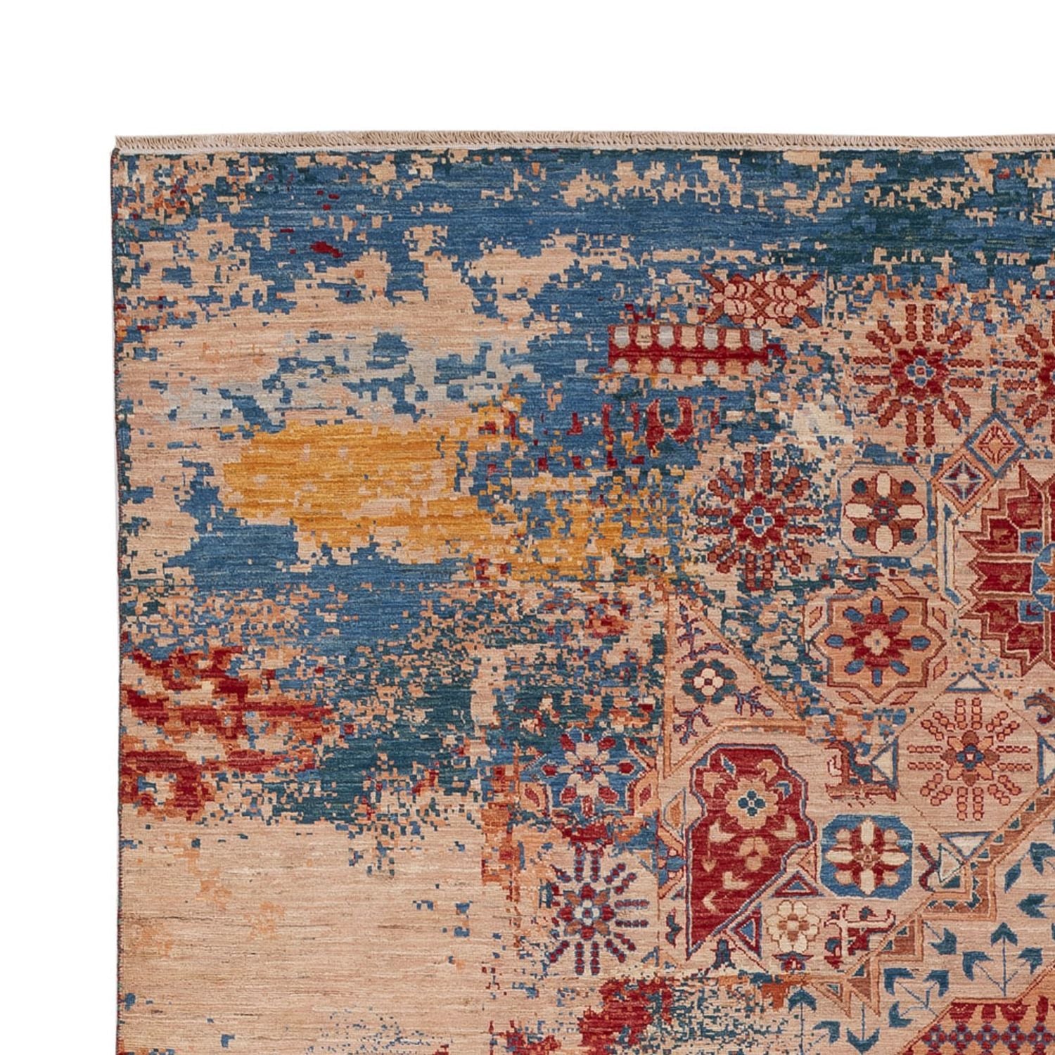 Tapis design - 306 x 208 cm - multicolore