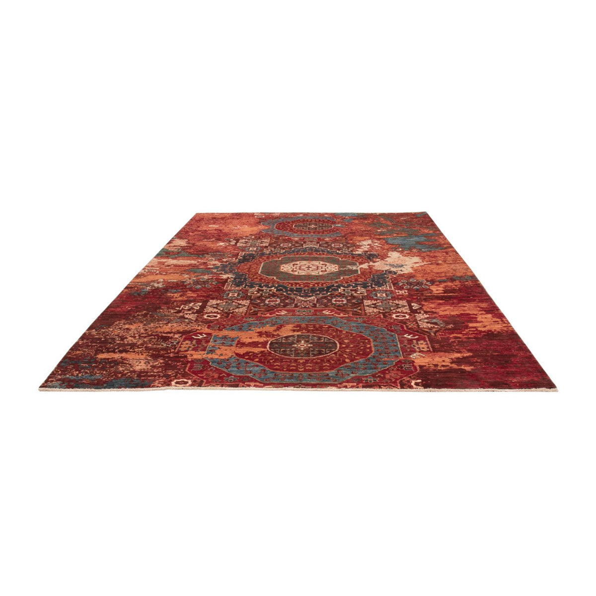 Tapis design - 297 x 208 cm - multicolore