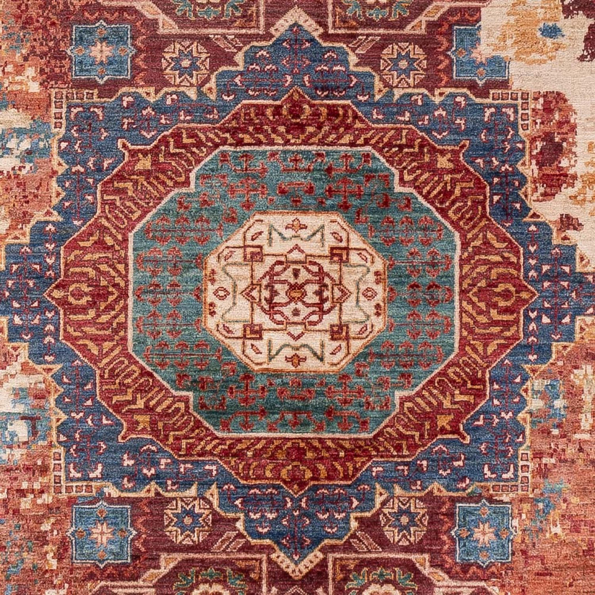 Tapis design - 293 x 211 cm - multicolore