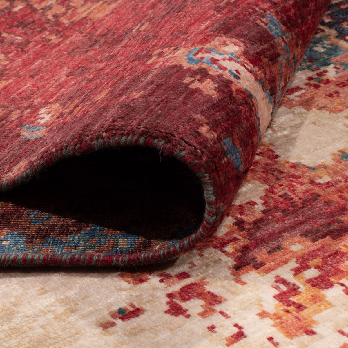 Tapis design - 293 x 211 cm - multicolore