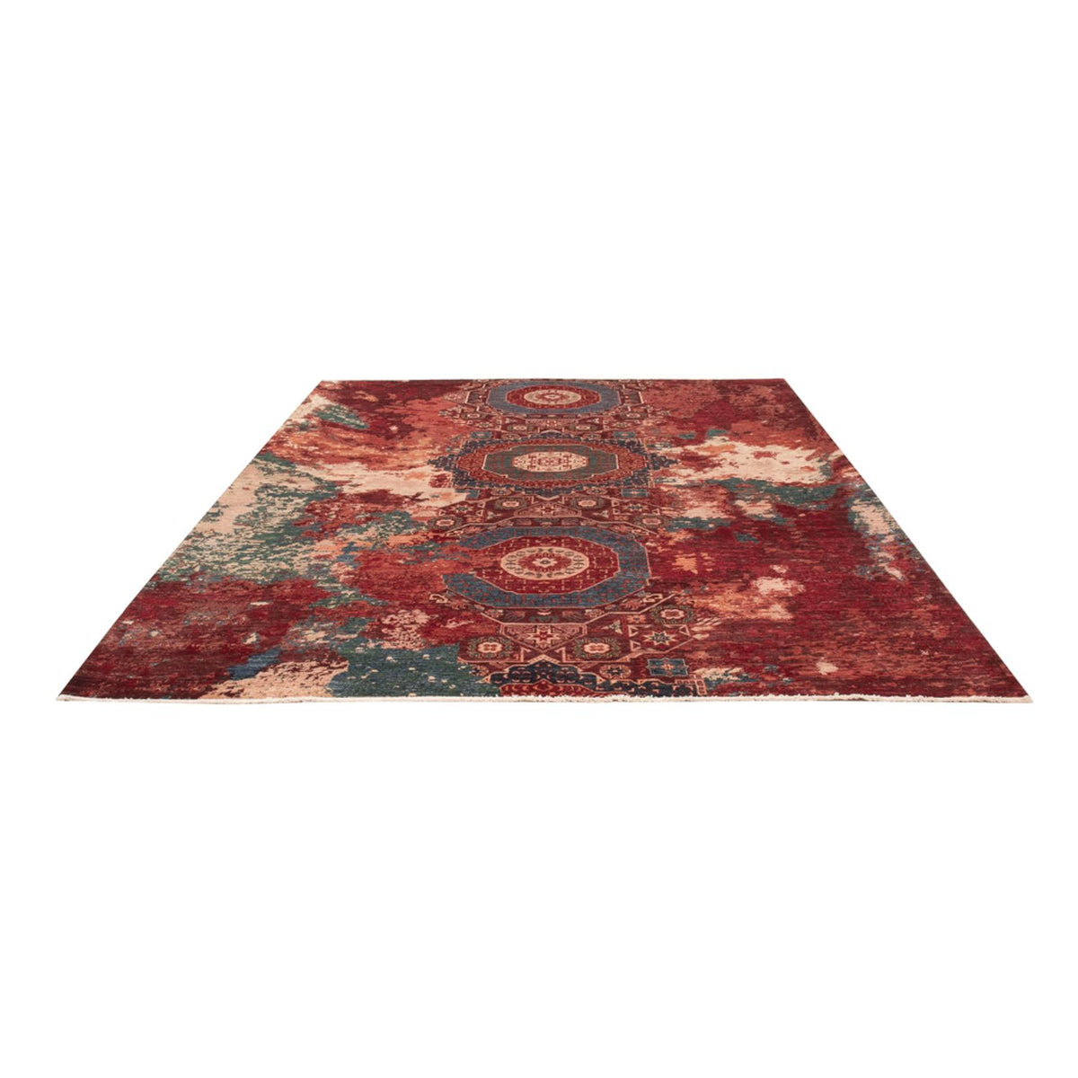 Tapis design - 293 x 211 cm - multicolore