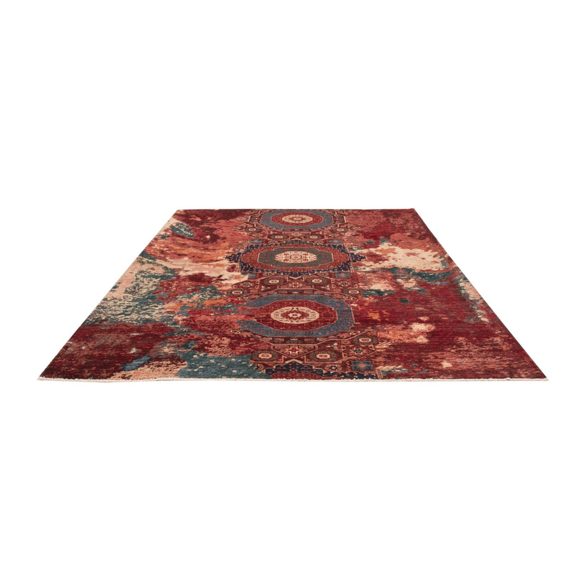 Tapis design - 297 x 201 cm - multicolore