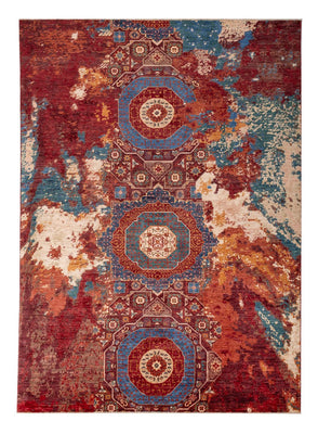 Tapis design - 296 x 210 cm - multicolore