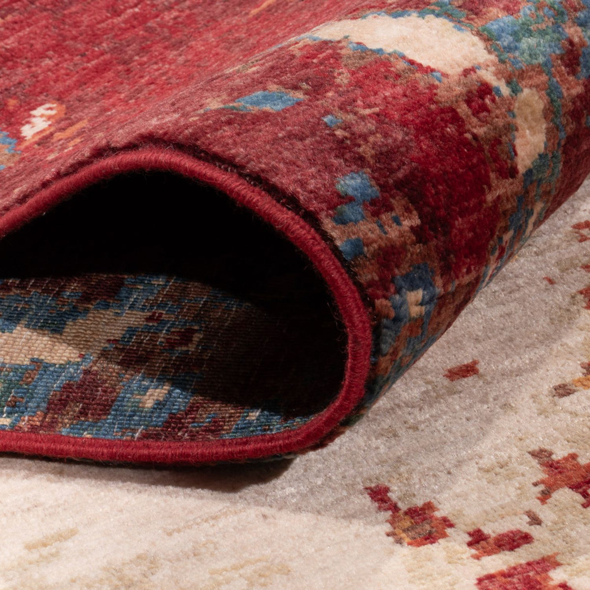 Tapis design - 296 x 210 cm - multicolore