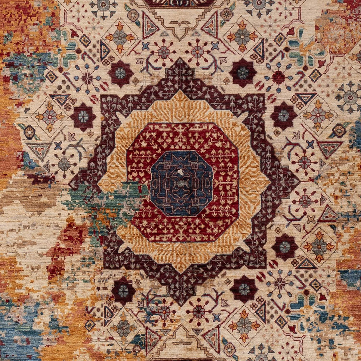 Tapis design - 302 x 239 cm - multicolore