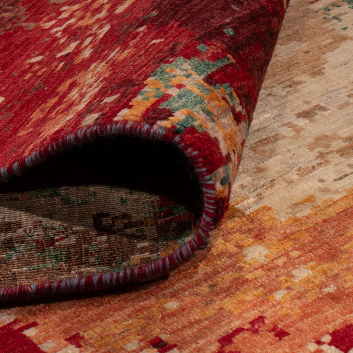 Tapis design - 302 x 239 cm - multicolore