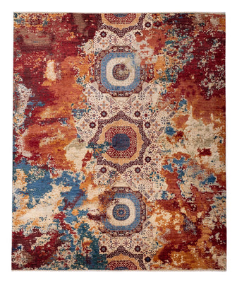 Tapis design - 292 x 247 cm - multicolore