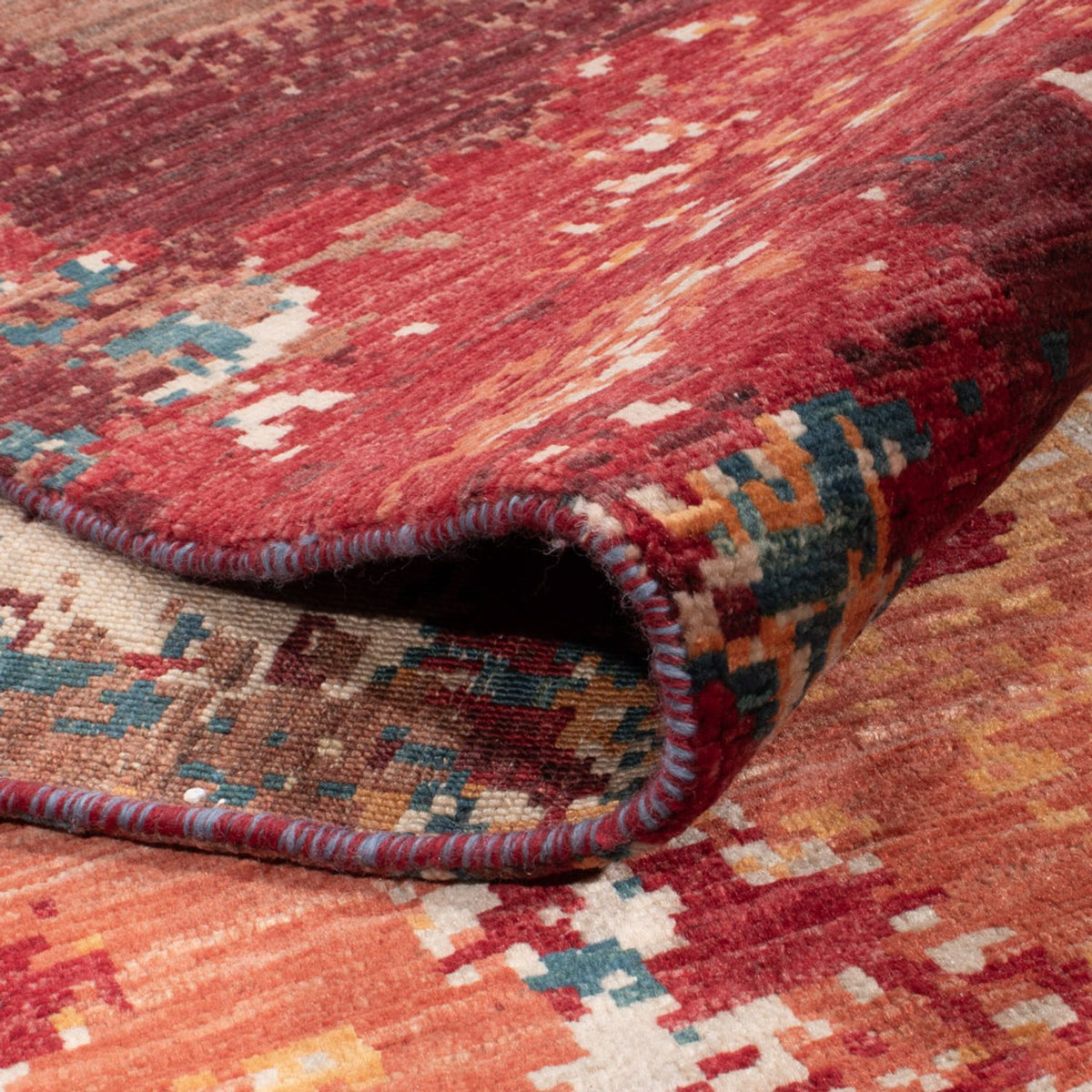 Tapis design - 292 x 247 cm - multicolore