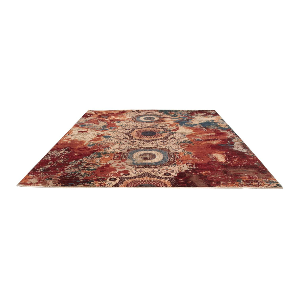 Tapis design - 292 x 247 cm - multicolore
