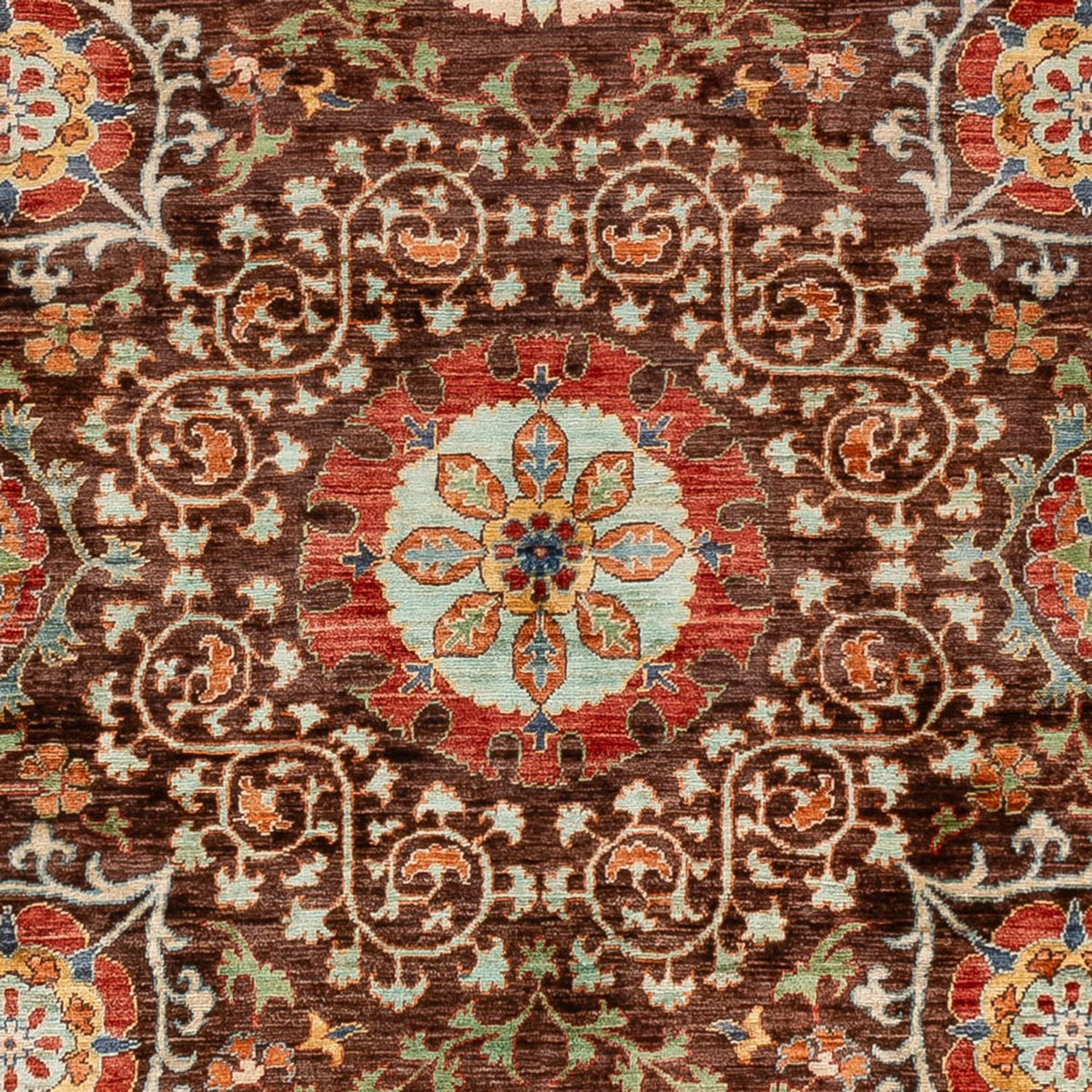 Tapis Ziegler - Ariana - 273 x 204 cm - marron foncé