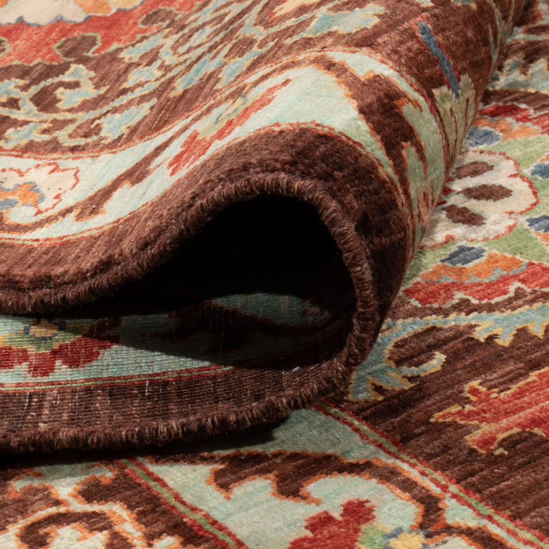 Tapis Ziegler - Ariana - 273 x 204 cm - marron foncé