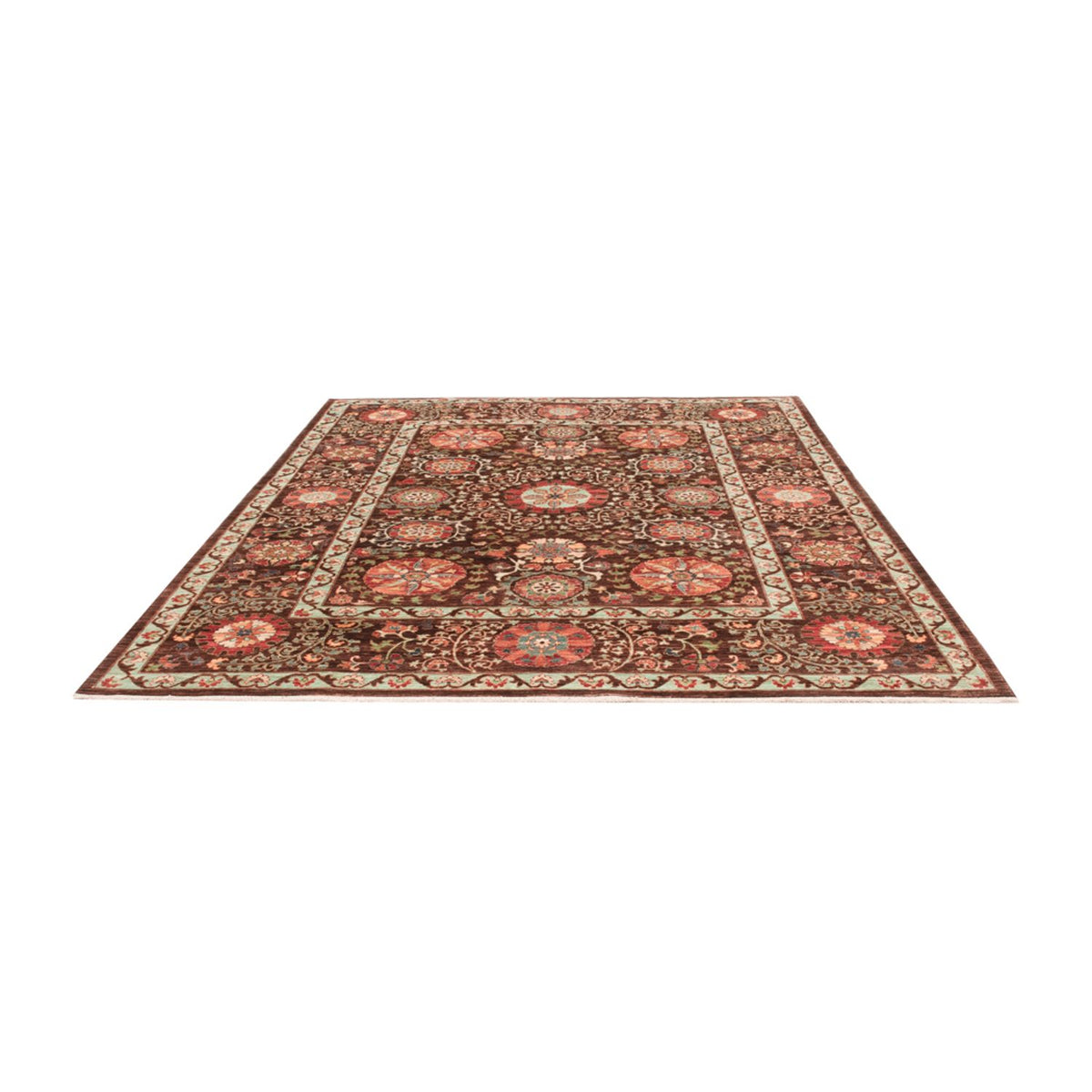 Tapis Ziegler - Ariana - 273 x 204 cm - marron foncé
