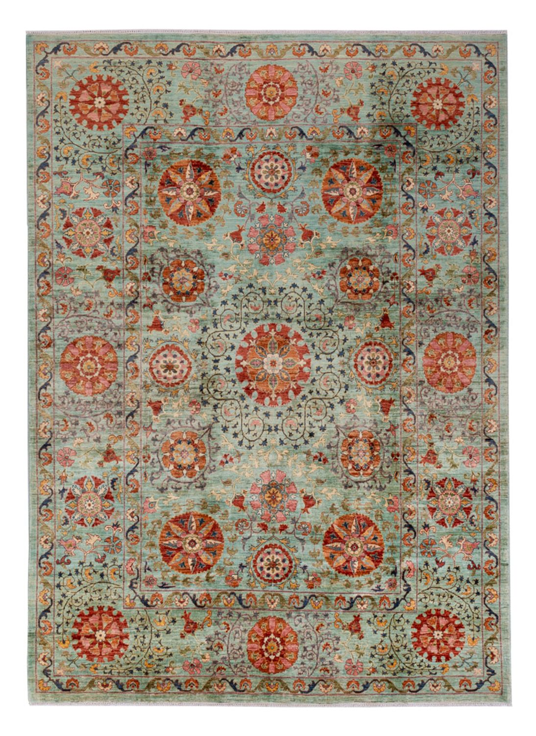 Tapis Ziegler - Ariana - 273 x 200 cm - bleu clair