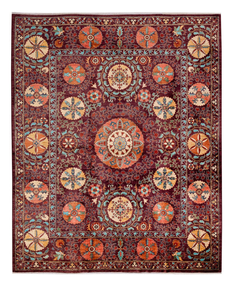 Tapis Ziegler - Ariana - 251 x 202 cm - rouge vin
