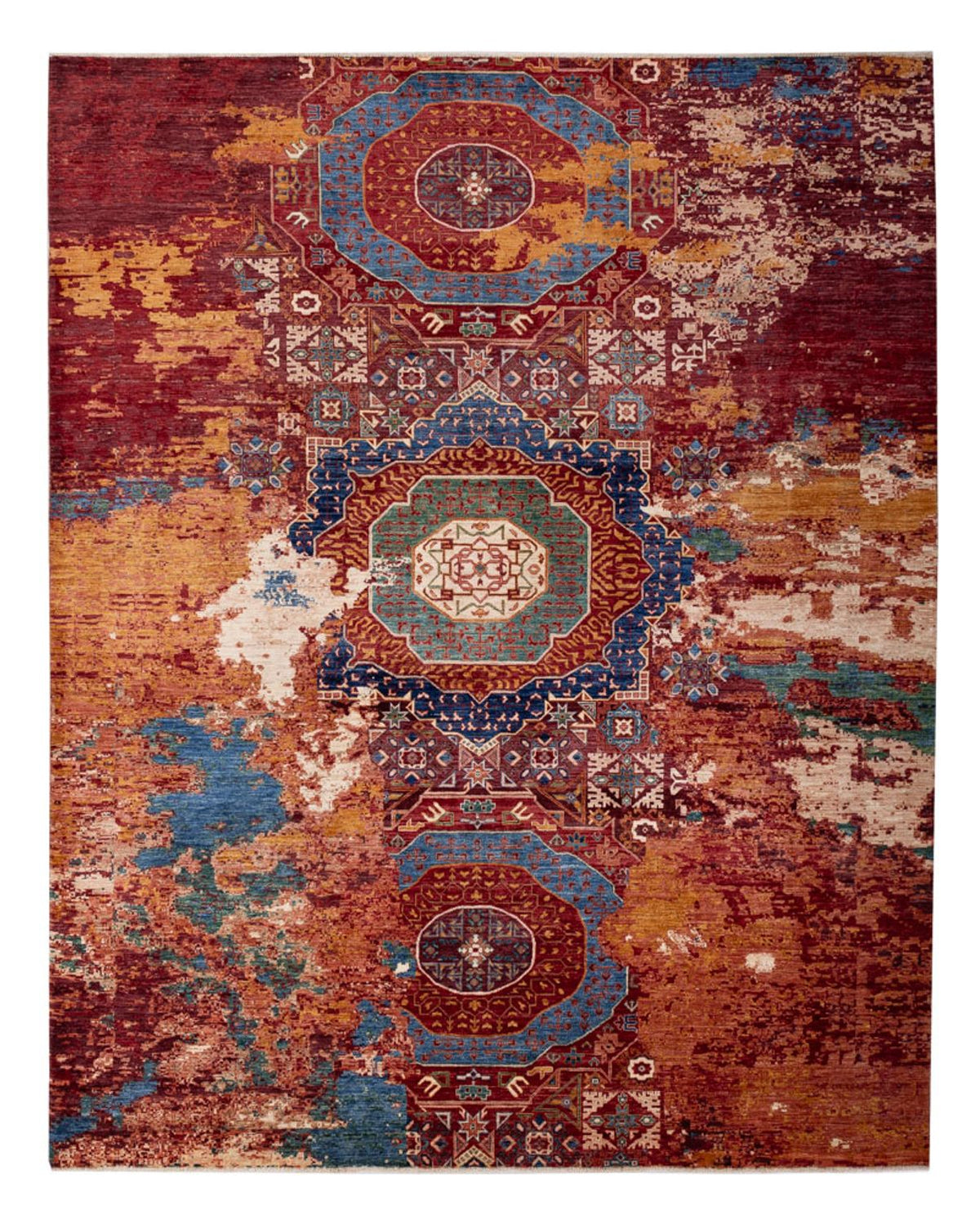 Tapis design - 305 x 245 cm - multicolore