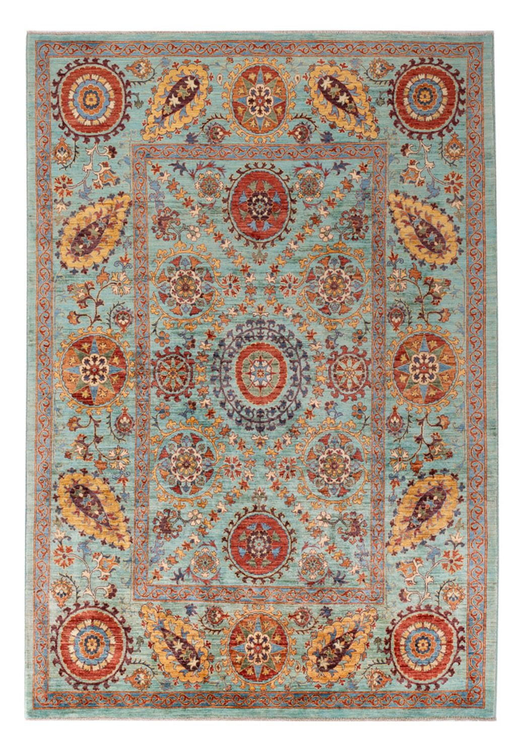 Tapis Ziegler - Ariana - 275 x 187 cm - bleu clair