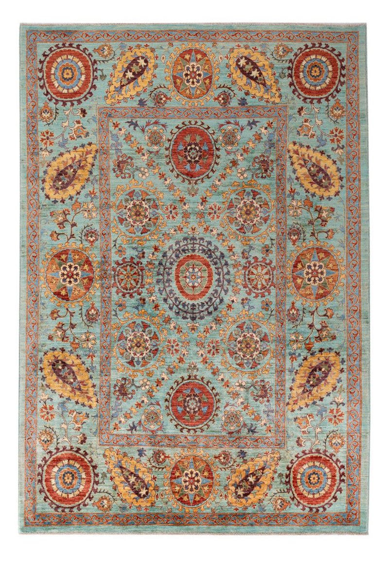 Tapis Ziegler - Ariana - 275 x 187 cm - bleu clair
