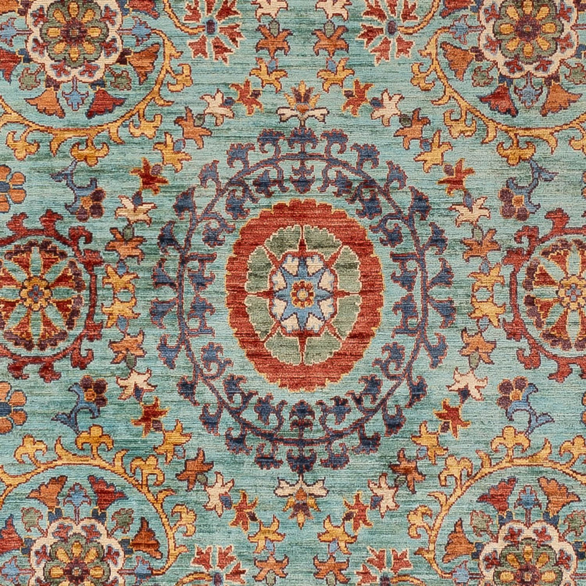Tapis Ziegler - Ariana - 275 x 187 cm - bleu clair