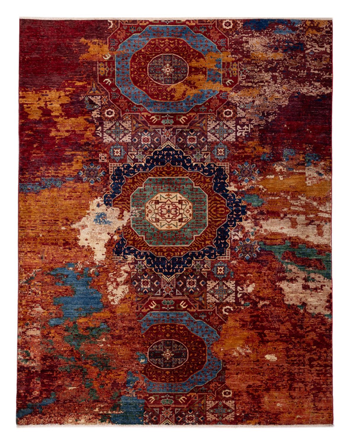 Tapis design - 304 x 237 cm - multicolore