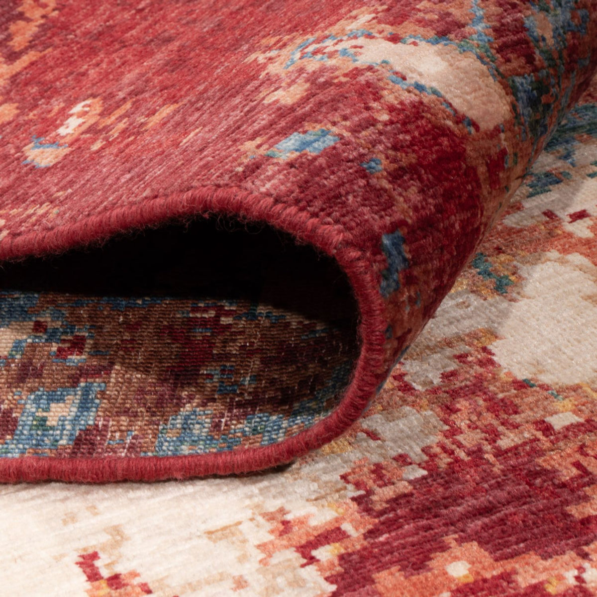 Tapis design - 297 x 211 cm - multicolore