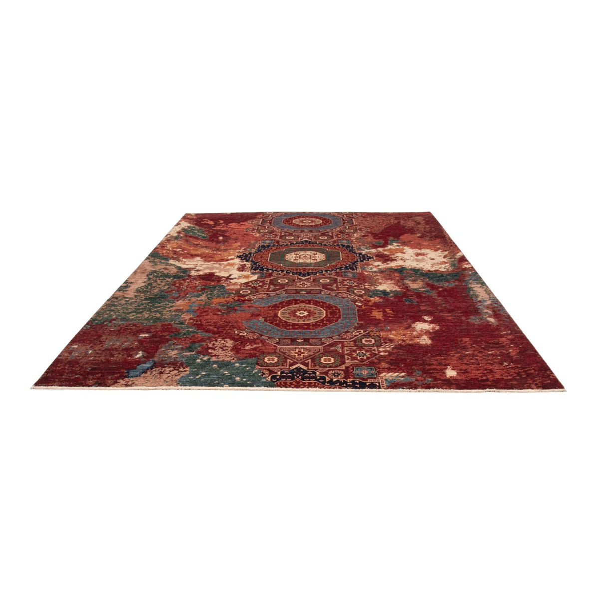 Tapis design - 297 x 211 cm - multicolore