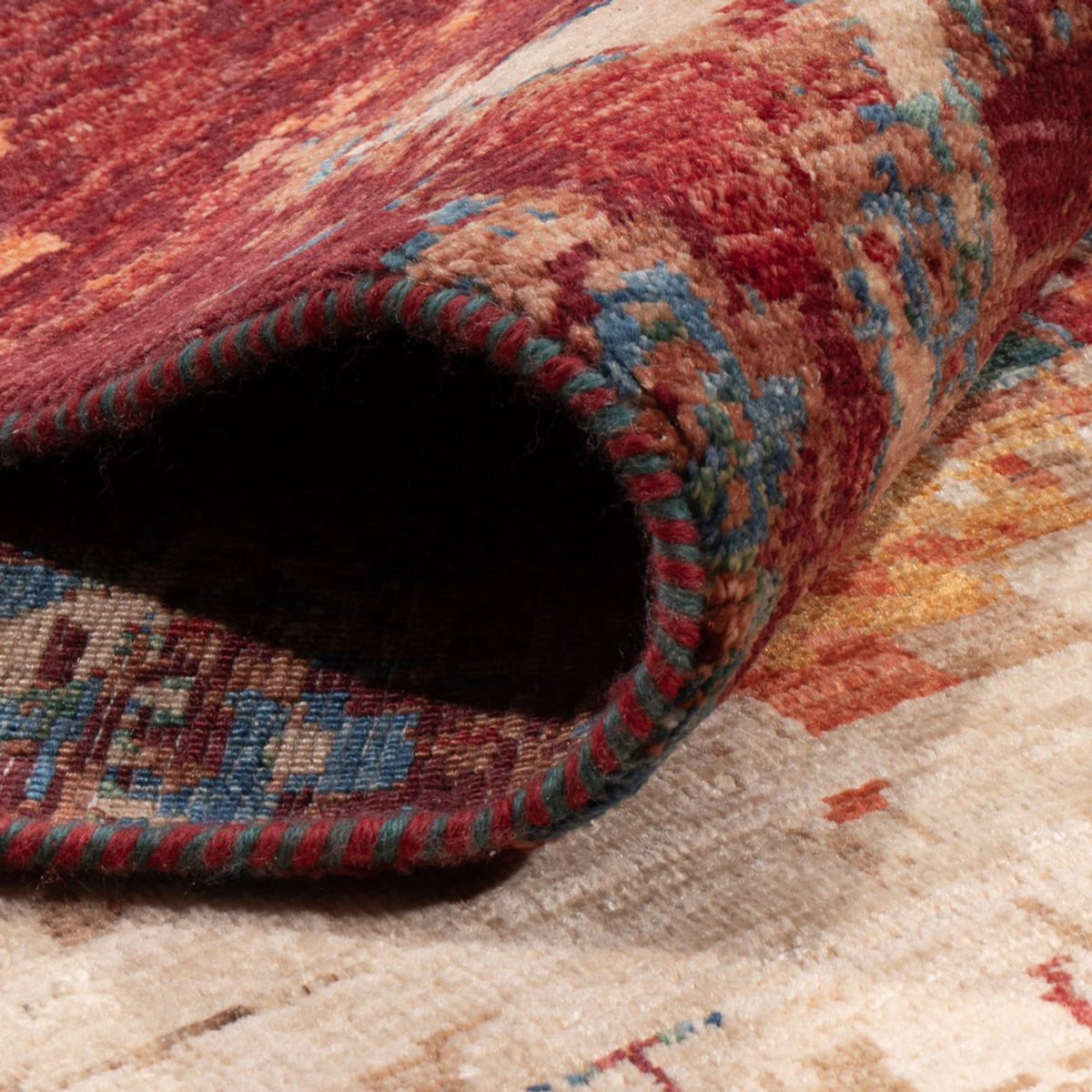 Tapis design - 307 x 204 cm - multicolore