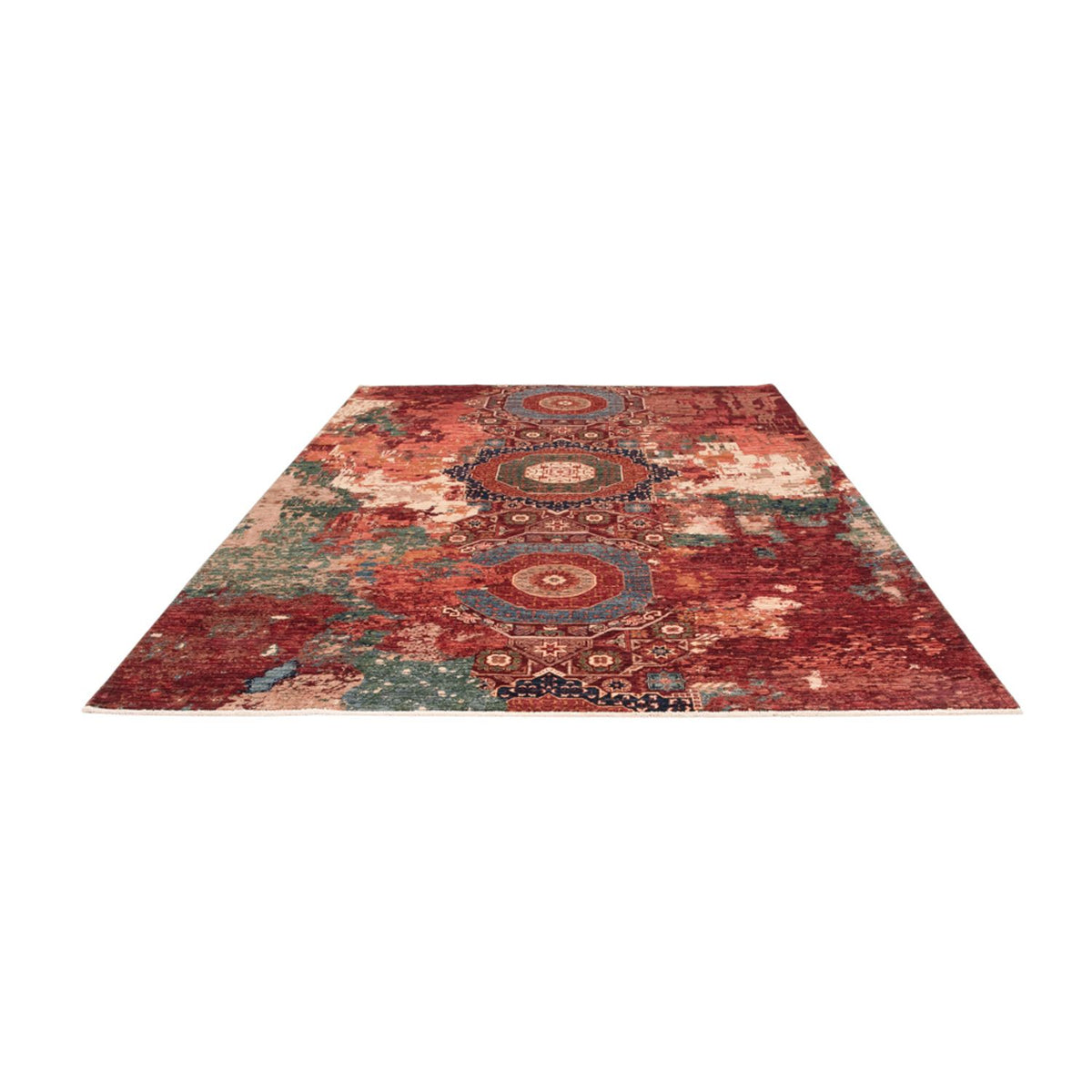 Tapis design - 307 x 204 cm - multicolore
