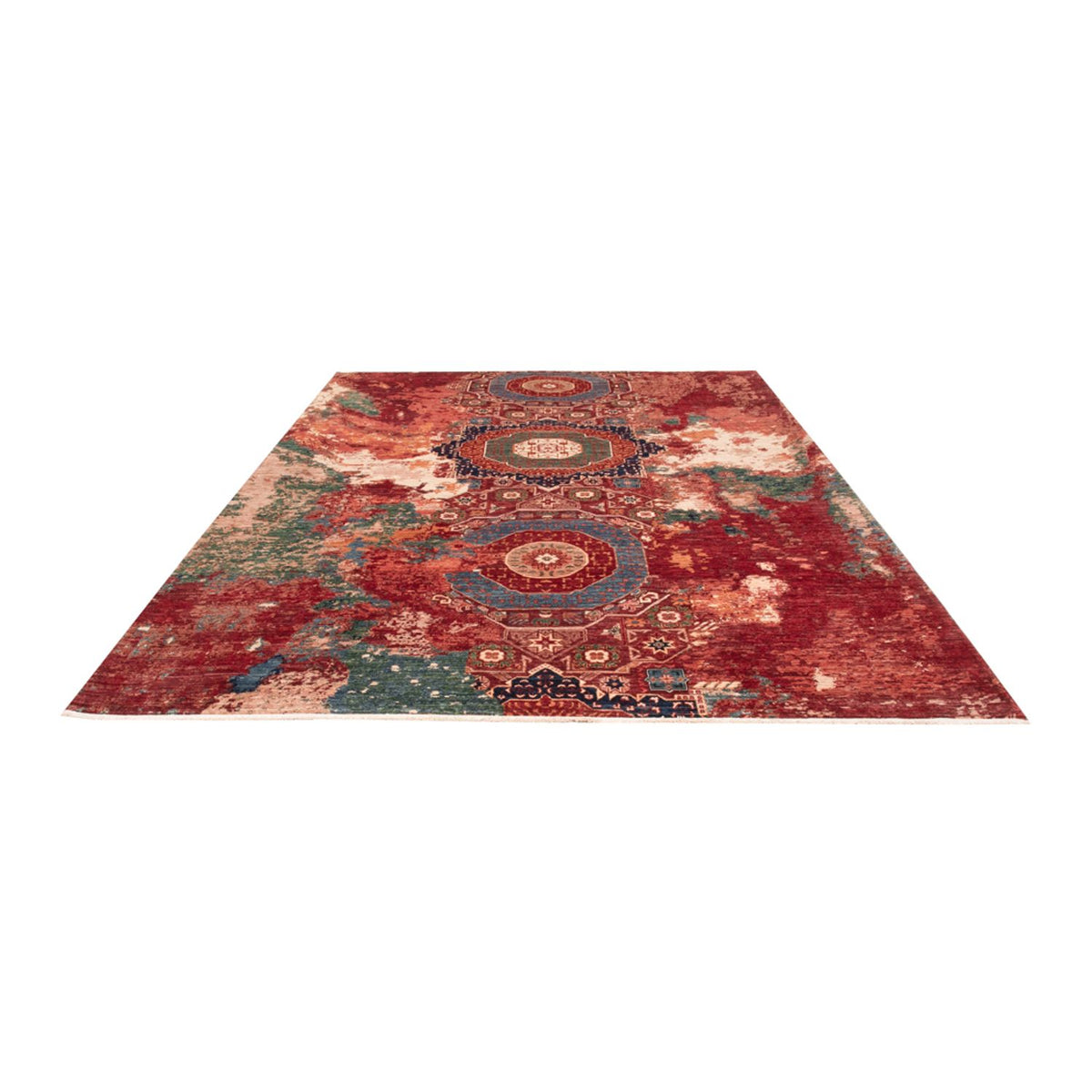 Tapis design - 299 x 204 cm - multicolore