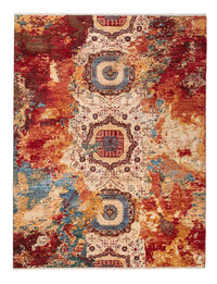 Tapis design - 200 x 155 cm - multicolore