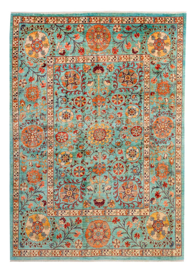 Tapis Ziegler - Ariana - 260 x 190 cm - bleu clair